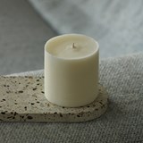 Concrete candle refill - Honey 6