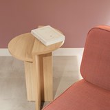 Table d'appoint ANKA en kaki poudré - Vert - Design : Kulile 6