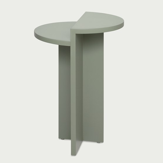 Table d'appoint ANKA en kaki poudré - Vert - Design : Kulile