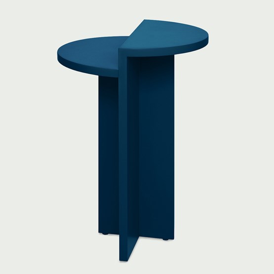 Table d'appoint ANKA en bleu nuit - Bleu - Design : Kulile