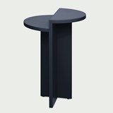 Table d'appoint ANKA en gris anthracite - Gris - Design : Kulile 7