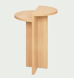ANKA side table in natural oak