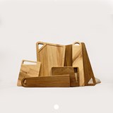 AIS - Set of three cutting boards - Light Ash - Light Wood - Design : Anaïs Junger 5