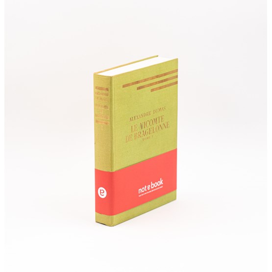 Notebook - Le vicomte de Bragelonne (1951) - Green - Design : Not a book