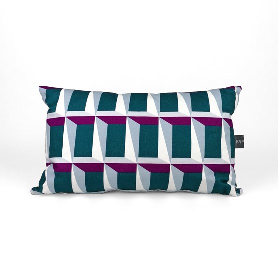 View 006 Cushion - Purple - Design : KVP - Textile Design