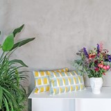 View 010 Cushion - Yellow - Design : KVP - Textile Design 6