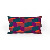 Volume Block 02 Cushion - Purple - Design : KVP - Textile Design 2