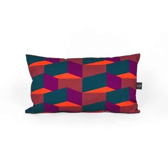 Volume Block 02 Cushion - Purple - Design : KVP - Textile Design