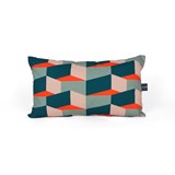 Volume Block 15 Cushion - Green - Design : KVP - Textile Design 3