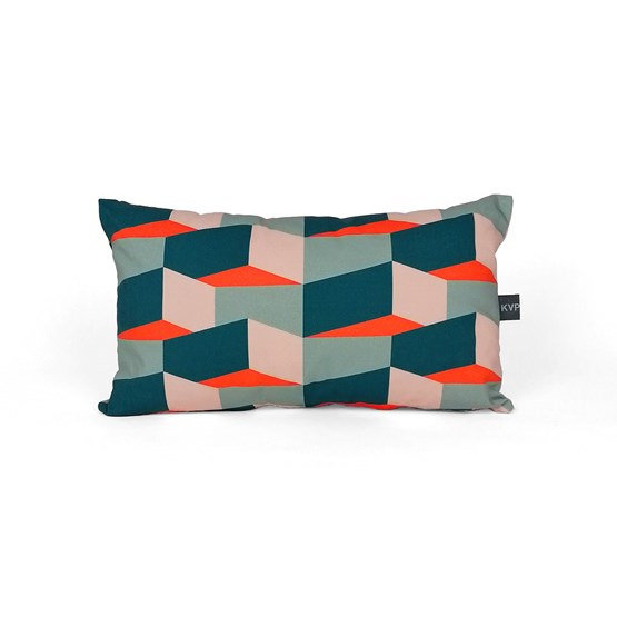 Volume Block 15 Cushion - Green - Design : KVP - Textile Design