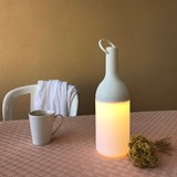 Outdoor wireless lamp ELO BABY - White - White - Design : Bina Baitel 3