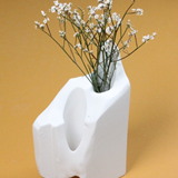 Vase Trudaine 2 trous - Blanc - Design : Popit Studio 6