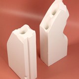 Vase Trudaine 1 hole - White - Design : Popit Studio 4
