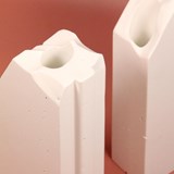 Vase Trudaine 1 hole - White - Design : Popit Studio 5