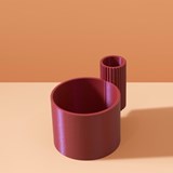 ZAG Pencil pot - PLA (polylactic acid) - Design : Valentin Lebigot 13
