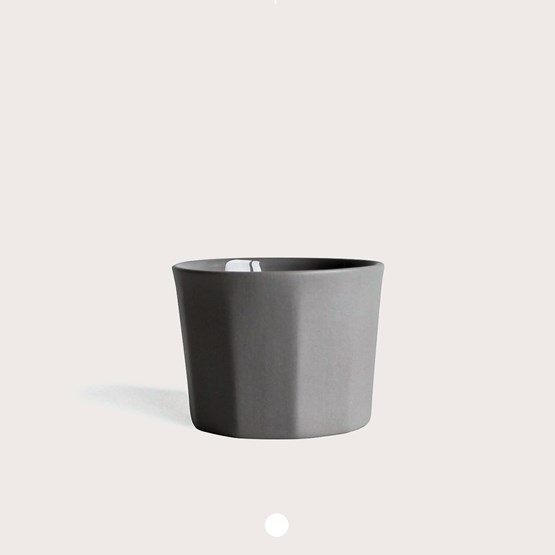 Tasse à cappuccino 200 ml | gris clair - Gris - Design : Archive Studio