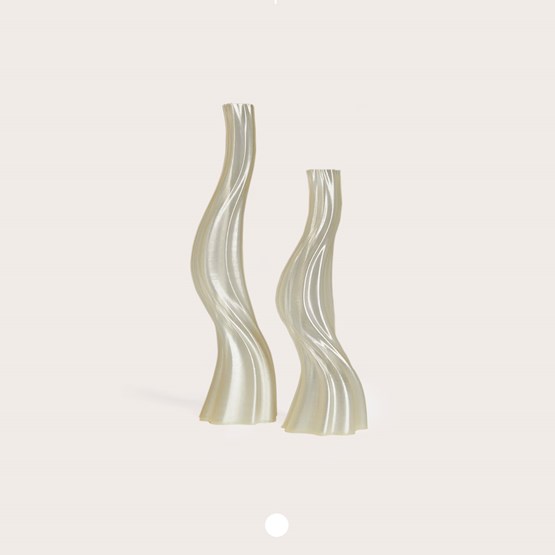 Vases LES HORTENSES - Bio-plastique - Design : Argot Studio