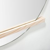 Miroir mural SILVER FIR 02 - Sapin blanc huilé  - Bois clair - Design : weld & co 4