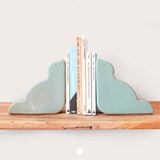 Serre-livres Phoques, Bleu Céladon - Bleu - Design : Ammó 4