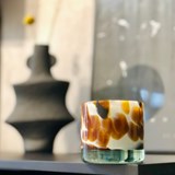 Bougie parfumée VITRAIL - Abricot, romarin, musc - Orange - Design : Perya 3