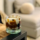Bougie parfumée VITRAIL - Abricot, romarin, musc - Orange - Design : Perya 7