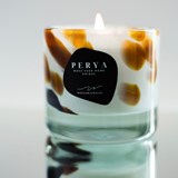 Bougie parfumée VITRAIL - Abricot, romarin, musc - Orange - Design : Perya 4