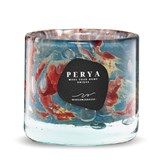 Bougie parfumée MARIN - Fleur de lotus, Bergamote, Vétiver - Bleu - Design : Perya 2