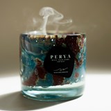 Bougie parfumée MARIN - Fleur de lotus, Bergamote, Vétiver - Bleu - Design : Perya 6
