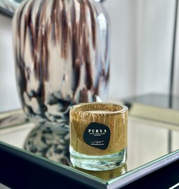 Bougie parfumée KAKI - Cèdre du Liban, mousse de chêne et musc