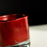 Bougie parfumée RUBIS - Patchouli, poivre, tonka - Rouge - Design : Perya 5