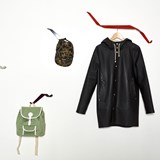 BENDER wardrobe hook - grey - Grey - Design : NEUVONFRISCH 2