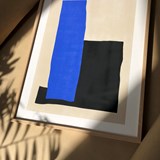 Tirage d'art ESSENTIEL N°1 - Bleu - Design : Maison Charlot 3