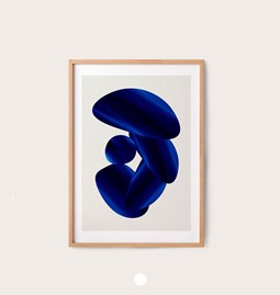 Art Print Blue Velvet