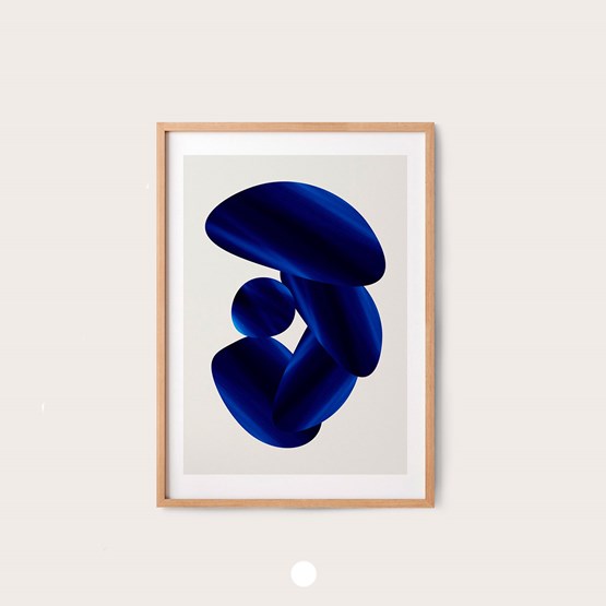 Art Print Blue Velvet - Design : Maison Charlot