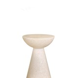 Side table / Stool WINTER MOON - cream/white - Beige - Design : Wild Studio 6