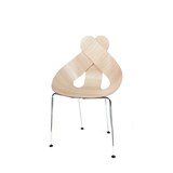 LUCKY LOVE Dining Chair - Light Wood - Design : Maarten Baptist 3