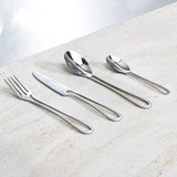 Glossy OUTLINE cutlery 24 pieces dining set - Silver - Design : Maarten Baptist 5