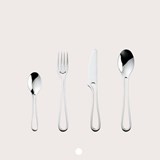 Glossy OUTLINE cutlery 24 pieces dining set - Silver - Design : Maarten Baptist 7
