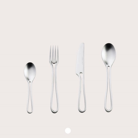 Matt OUTLINE cutlery 24 pieces dining set - Design : Maarten Baptist