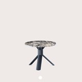 Table d'appoint TUBE en marbre - Marbre - Design : Maarten Baptist 6