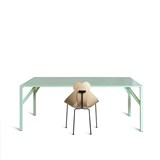 Table rectangulaire YEAN - verte  - Vert - Design : Maarten Baptist 5