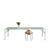 Table rectangulaire YEAN - verte  - Vert - Design : Maarten Baptist 6