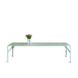 Table rectangulaire YEAN - verte  - Vert - Design : Maarten Baptist 7