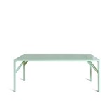 Table rectangulaire YEAN - verte  - Vert - Design : Maarten Baptist 8