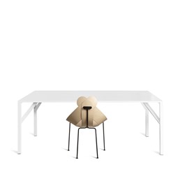 Table rectangulaire YEAN - blanche