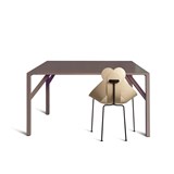 YEAN Square table - brown 3
