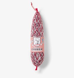 100% knitted Rosette de Lyon - Red netting