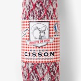 La rosette de Lyon 100% pur tricot - Filet rouge - Rouge - Design : Maison Cisson 2