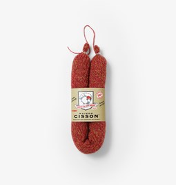 100% knitted spicy chorizo from the Basque country