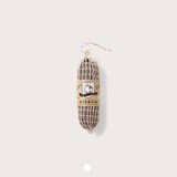 100% knitted Perigord walnut saucisson - Brown - Design : Maison Cisson 6